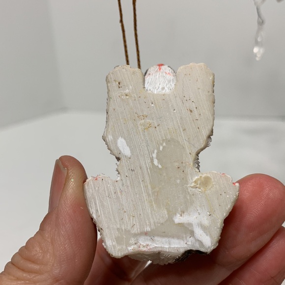 Vintage ornament tabby cat - Picture 4 of 9